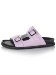 MIALUSSO Sandale Pantolette in Lack-Optik günstig online kaufen