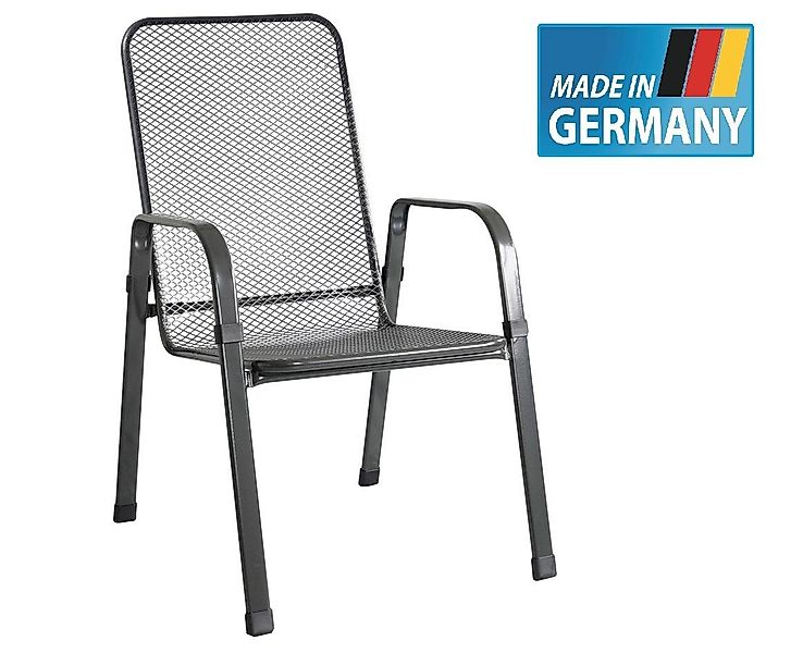 MFG Gartenstuhl Mec-Stor Streckmetall Stapelsessel 4 günstig online kaufen