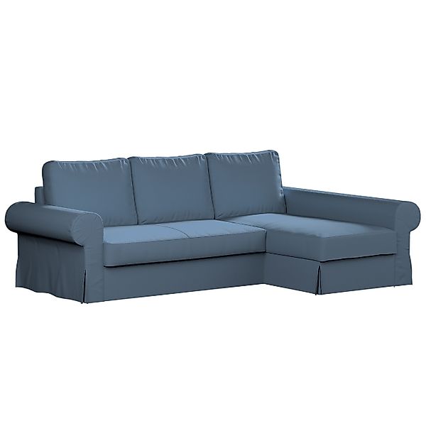 Bezug für Backabro Bettsofa / Recamiere, blau, Bezug für Bettsofa Backabro günstig online kaufen