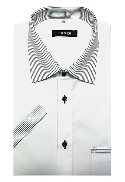 Huber Hemden Kurzarmhemd HU-0197 Kent-Kragen, Kontrast, günstig online kaufen
