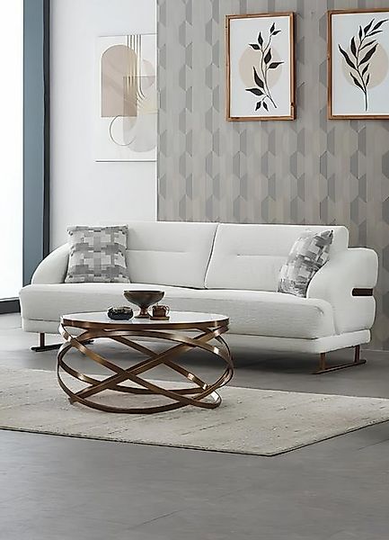 JVmoebel Sofa Couch Modern Dreisitzer Sofa 3 Sitzer Stoffsofa Polstersofa W günstig online kaufen