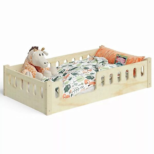 Bellabino Kinderbett Miera (Bodenbett 80x160 cm, inkl. Rolllattenrost), mit günstig online kaufen