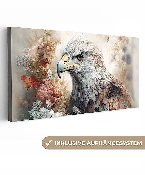 OneMillionCanvasses® Leinwandbild Panorama Adler - Adler günstig online kaufen