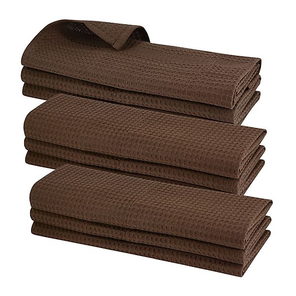 Engelland Geschirrtuch Poliertuch, (Vorteils-Set, 9-tlg., Waffel-Pique), günstig online kaufen