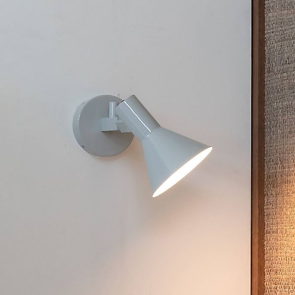 IT'S ABOUT ROMI Wandlampe Stavanger hellgrau, Stecker, 20 cm günstig online kaufen