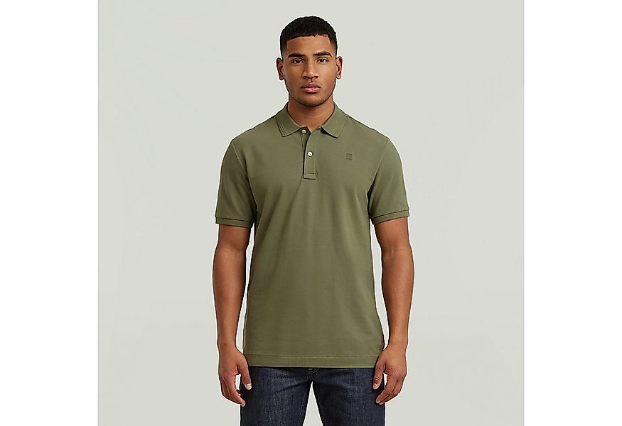 G-STAR Poloshirt Dunda Slim Fit Logostickerei auf der Brust günstig online kaufen
