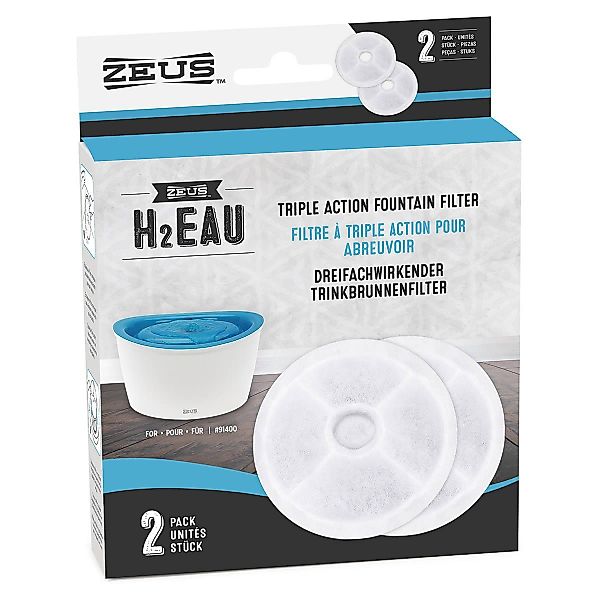 Zeus Trinkbrunnen Triple Action Filter, 2er-Set günstig online kaufen