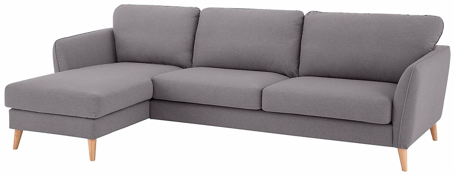 Home affaire Ecksofa "MARSEILLE (279/152cm),L-Form, Rec. rechts/links, vers günstig online kaufen