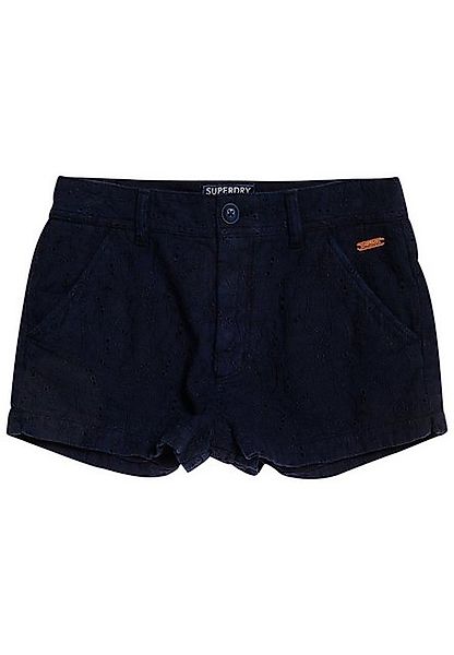 Superdry Shorts Superdry Shorts Damen BRODERIE CHINO SHORT Midnight Navy günstig online kaufen
