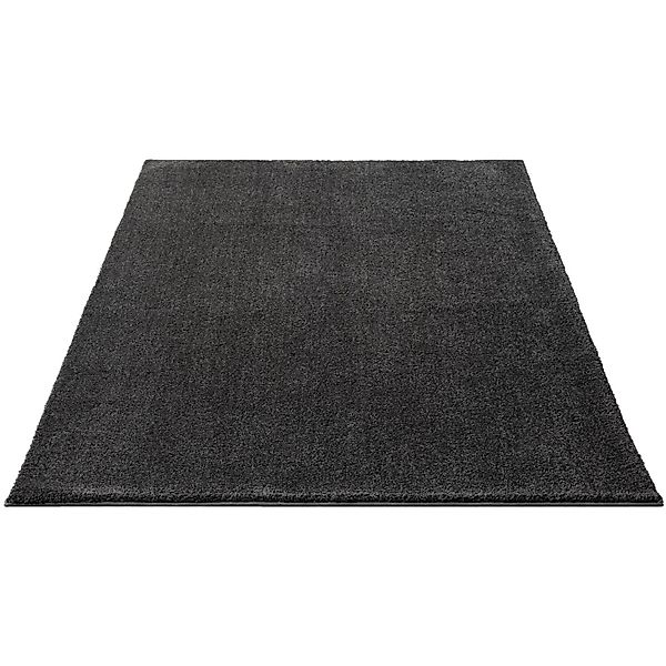Floornovo Kurzflor Teppich Nr. 217 Grau Einfarbig 200 x 140 cm günstig online kaufen