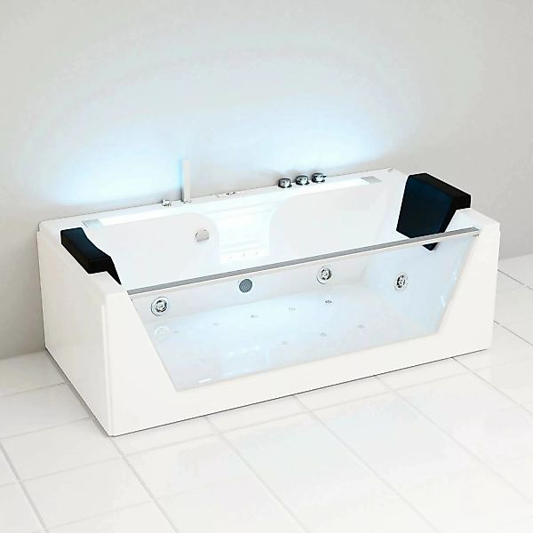 Tronitechnik Whirlpool Badewanne Kos 2 179Cm X 85Cm Heizung Hydromassage Ba günstig online kaufen