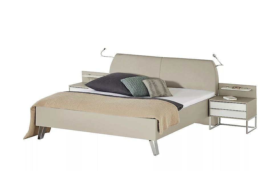 Wohnwert Bettanlage  Serie Forum - grau - 309 cm - 102 cm - 218 cm - Betten günstig online kaufen