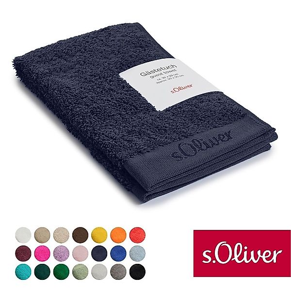 s.Oliver Gästehandtuch s.Oliver, Premium Qualität, 600 günstig online kaufen