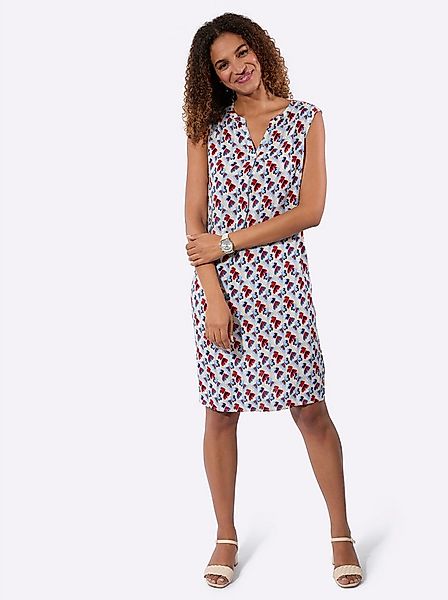 Witt Etuikleid Druck-Kleid Ärmellos günstig online kaufen