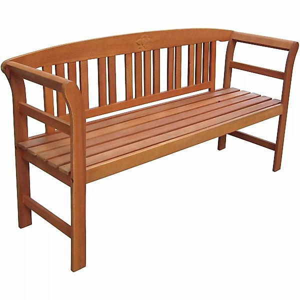 Gartenbank Harland mit Rose 3-Sitzer günstig online kaufen