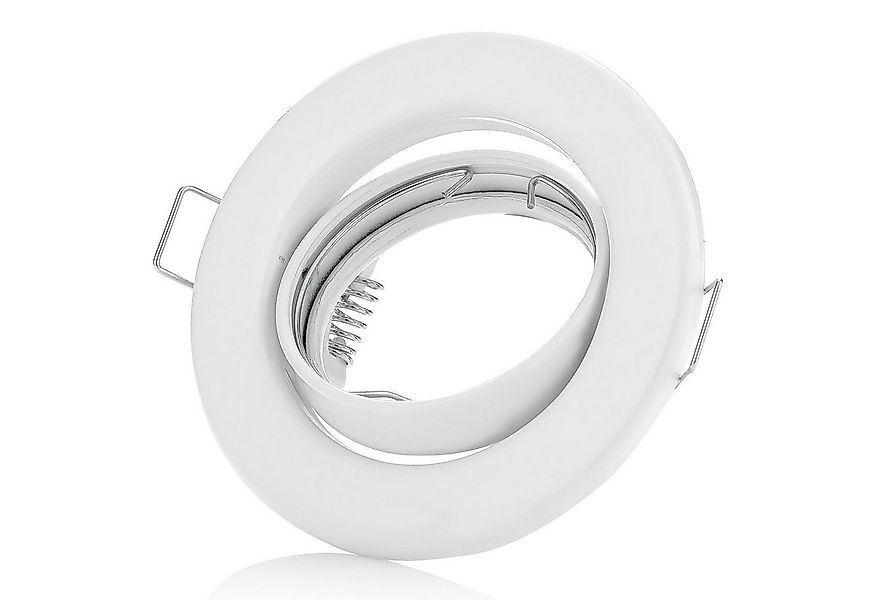 Sweet LED Deckenspot GU10 schwenkbar Einbaustrahler rund 230V matt-weiß, Ei günstig online kaufen