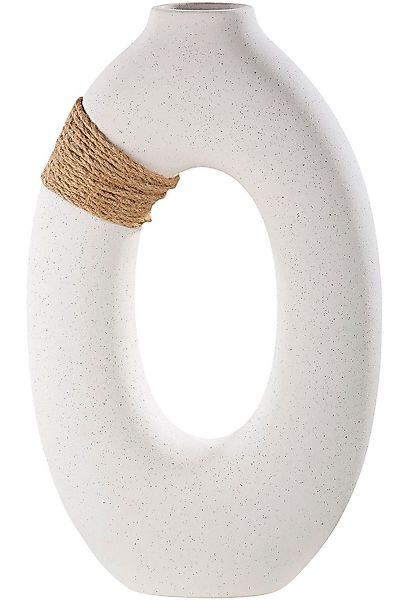 GILDE Tischvase Vase Sabbia, aus Keramik, günstig online kaufen