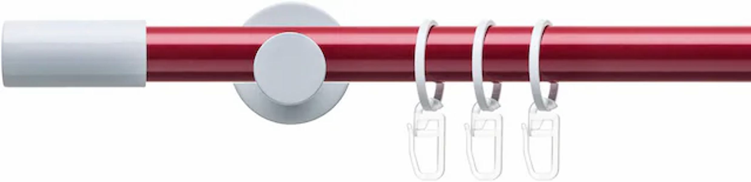 Liedeco Gardinenstange »Fertigstilgarnitur 20 mm Power Celebration Zylinder günstig online kaufen