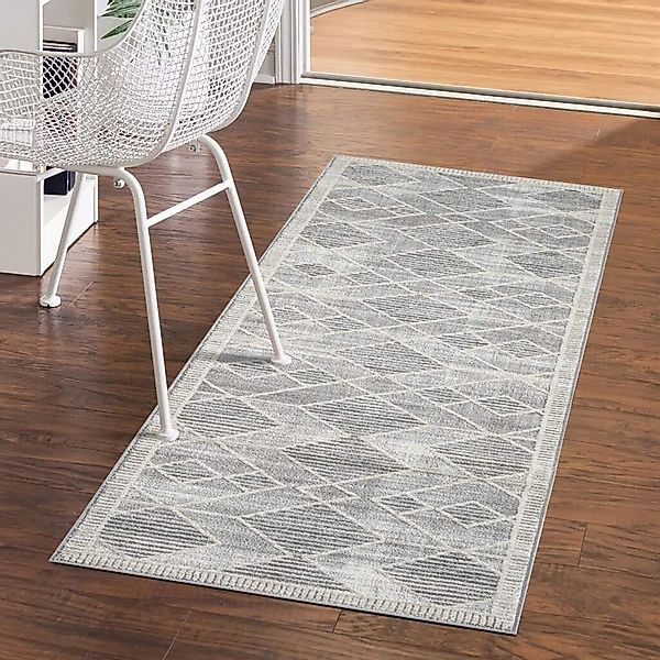Carpet City Teppich "FLAIR178" rechteckig 11 mm Höhe Kurzflor-Teppich, Skan günstig online kaufen