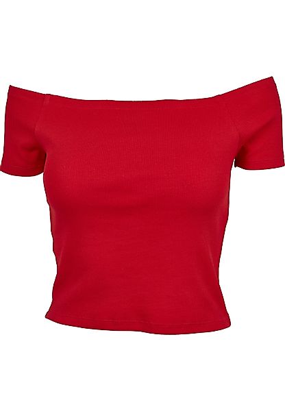 URBAN CLASSICS T-Shirt "Urban Classics Damen Ladies Off Shoulder Rib Tee" 1 günstig online kaufen