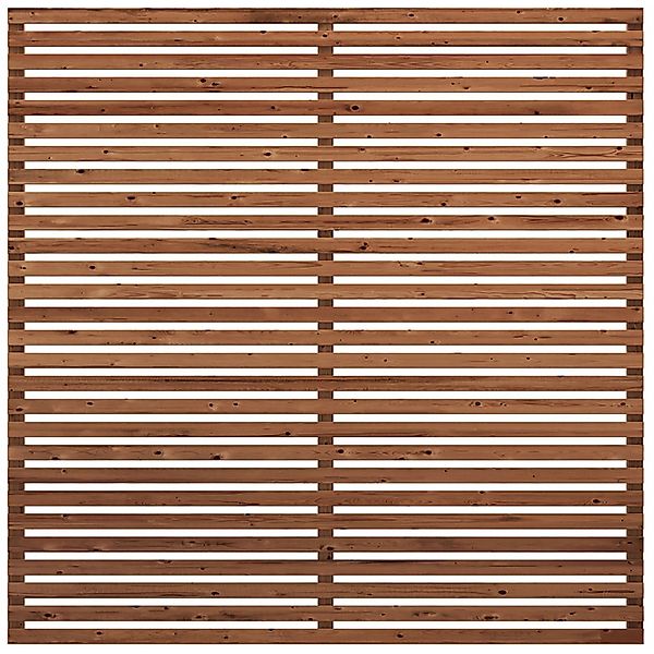 Sichtschutzzaun Tokyo ThermoWood® 180 cm x 180 cm günstig online kaufen