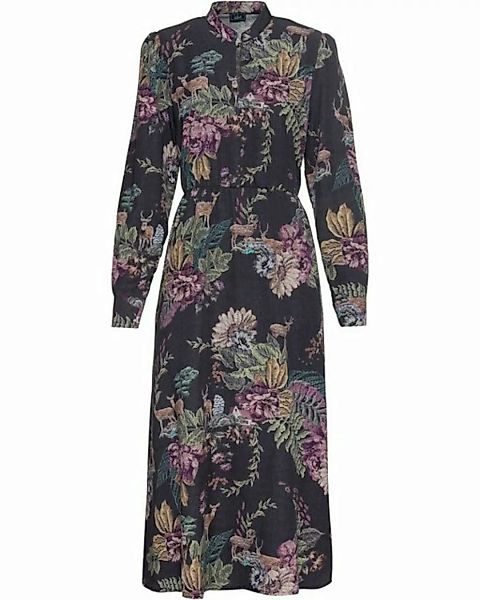 Luis Steindl Midikleid Kleid mit Waldmotiv günstig online kaufen