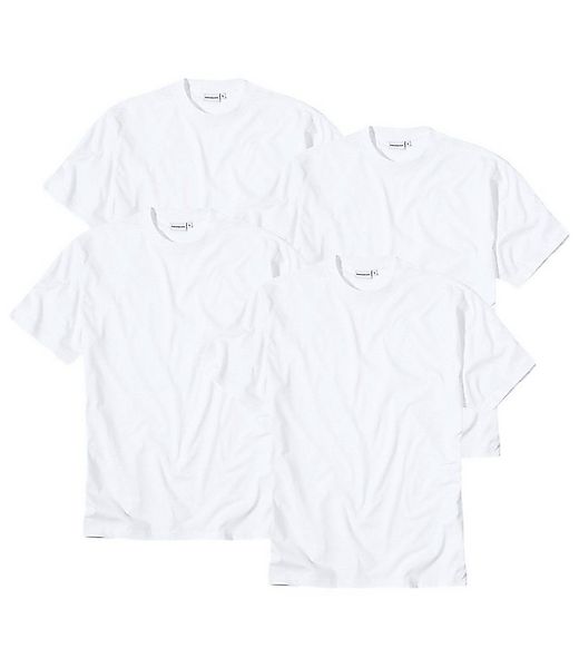 GÖTZBURG Unterziehshirt R-Neck T-Shirt (4-St) ohne Seitennaht günstig online kaufen