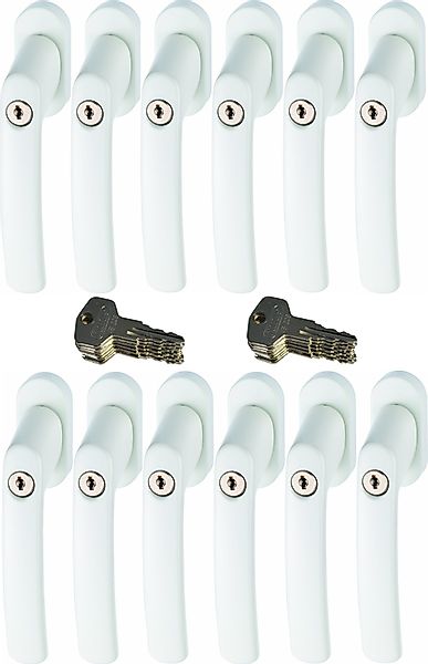 ABUS Fenstergriff ABUS FG200 Weiß, Braun, günstig online kaufen