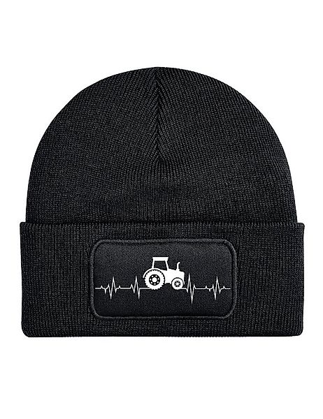 Youth Designz Beanie Heartbeat Traktor Unisex Beanie Mütze mit trendigem Mo günstig online kaufen
