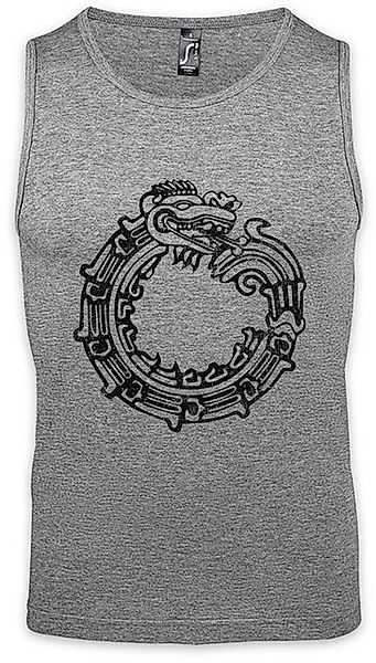 Urban Backwoods Tanktop Aztec Ouroboros Ärmelloses T-Shirt Uroboros Schlang günstig online kaufen