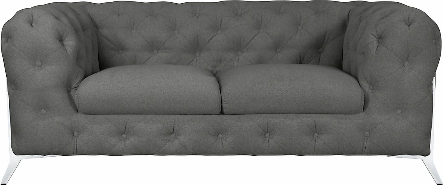 Home affaire Chesterfield-Sofa "Amaury" aufwändige Knopfheftung, moderne Ch günstig online kaufen
