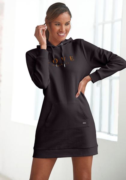 Buffalo Sweatkleid Kängurutasche mit Kängurutasche, Loungewear günstig online kaufen