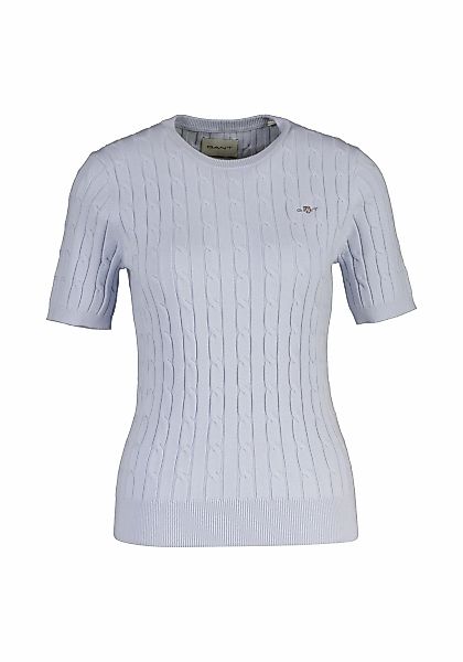 Gant T-Shirt "T-Shirt STRETCH COTTON CABLE C-NECK 1er Pack" günstig online kaufen