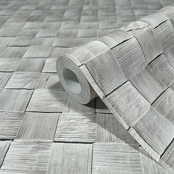 Marburg Vliestapete Tapete Wooden Panels, geprägt, günstig online kaufen