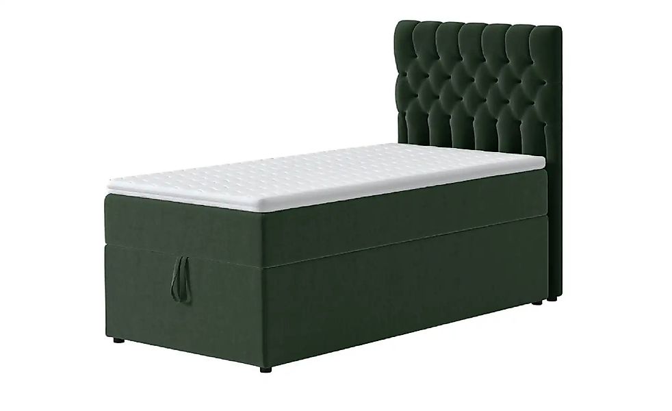 Boxbett mit Bettkasten Belek ¦ grün ¦ Maße (cm): B: 100 H: 125 Betten > Kom günstig online kaufen