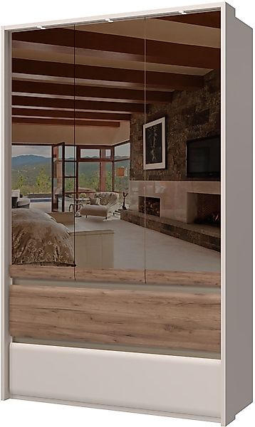 Places of Style Kleiderschrank "Invictus, UV lackiert, FSC-zertifiziert, gr günstig online kaufen