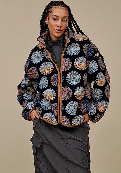 UGG Plüschjacke Marlene UGGfluff Jacket Sun mit großem Allover-Muster günstig online kaufen