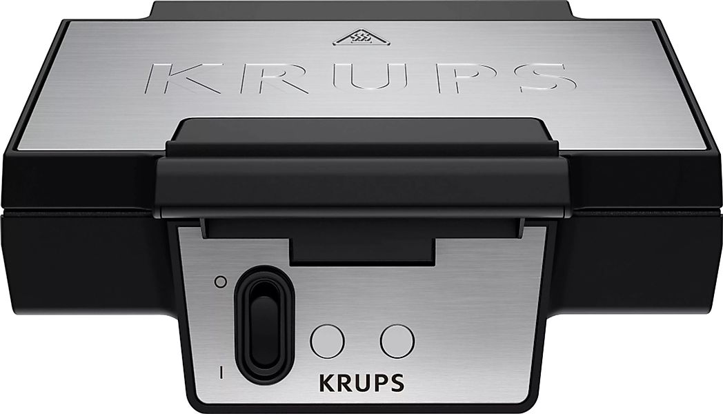 Krups Sandwichmaker »FDK453, Dreieckform, Antihaftbeschichtung, tiefe XL-Pl günstig online kaufen