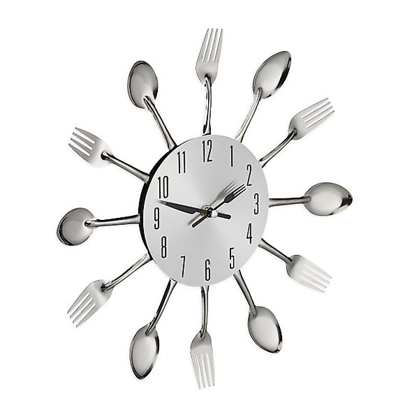 relaxdays Wanduhr Besteck günstig online kaufen