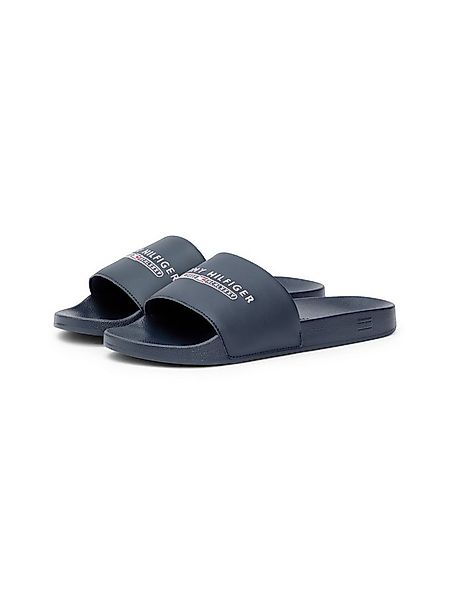 Tommy Hilfiger TOMMY HILFIGER RAISED POOL SLIDE Pantolette, Sommerschuh, Ba günstig online kaufen