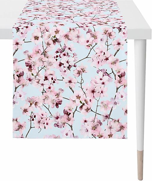 APELT Tischläufer "6450 SPRINGTIME, Frühjahrsdeko, Frühling" Digitaldruck günstig online kaufen