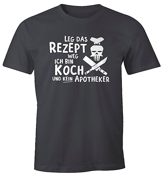 MoonWorks Print-Shirt Herren T-Shirt Leg das günstig online kaufen