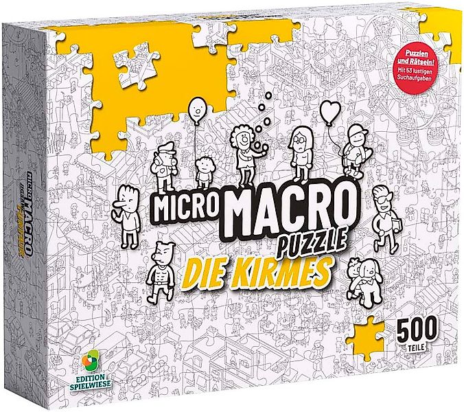 EDITION SPIELWIESE Puzzle MicroMacro Puzzle: Die Kirmes, 500 Puzzleteile, M günstig online kaufen