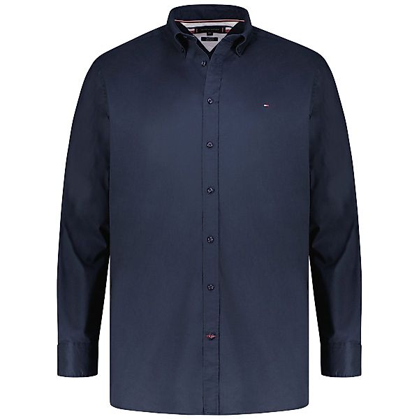 Tommy Hilfiger Freizeithemd mit Stretch Farbe marine Größe: 4XL günstig online kaufen