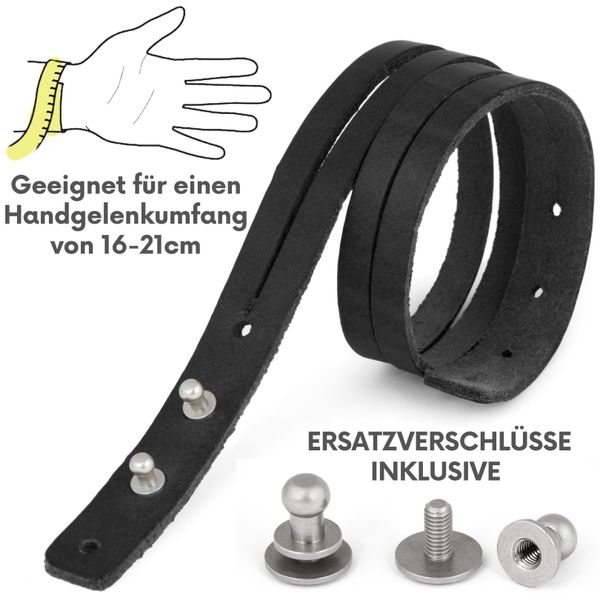 Simaru Lederarmband Anpassbar, Armband aus Premium günstig online kaufen
