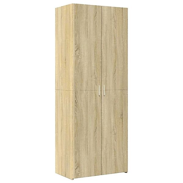 vidaXL Highboard Sonoma-Eiche 70x42,5x185 cm Holzwerkstoff 3281429 günstig online kaufen