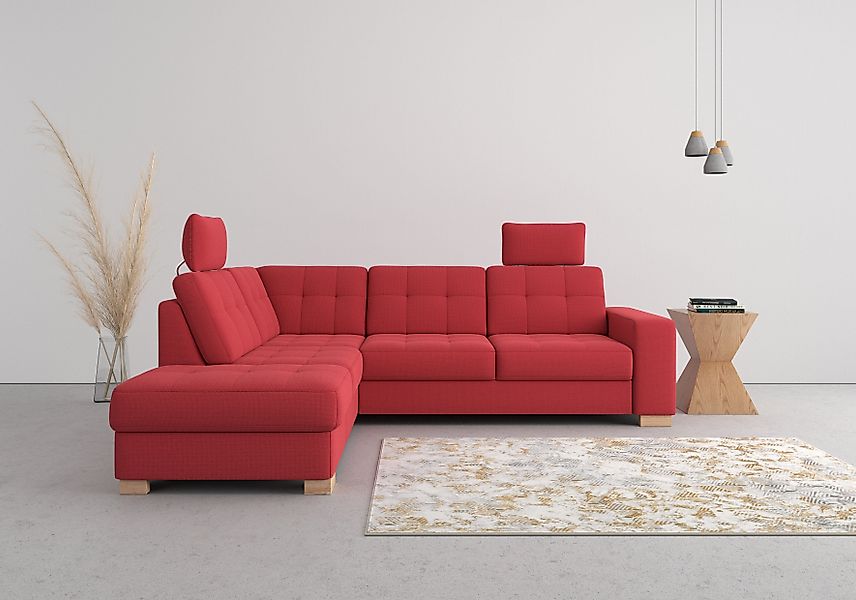sit&more Ecksofa Quincy L-Form, wahlweise mit günstig online kaufen