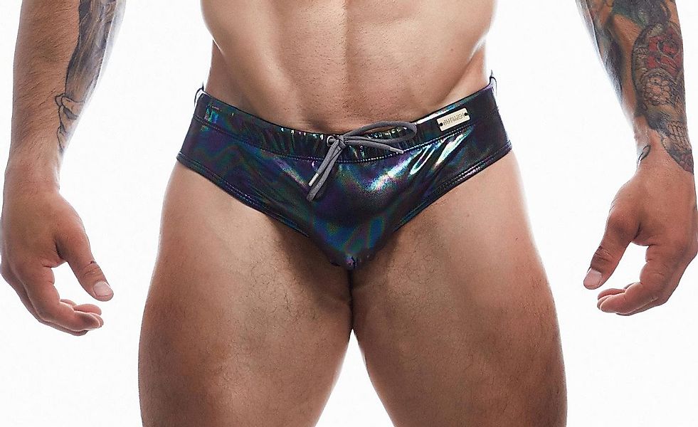 CUT4MEN Boxershorts Schwarzer Herren Badeslip Männer günstig online kaufen