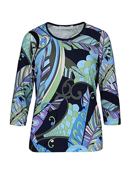 bianca Rundhalsshirt DINI in grafischem Allover-Print günstig online kaufen