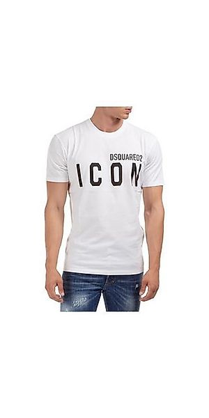 Dsquared2 Print-Shirt Dsquared2 ICON T-Shirt Weiß Herren XXL günstig online kaufen